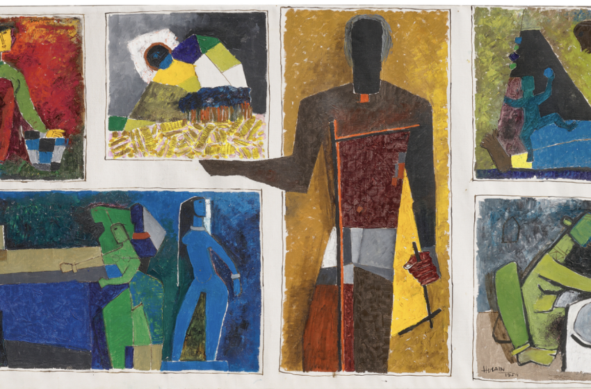  MF Husain Painting sells for $13.5 million, breaking all records